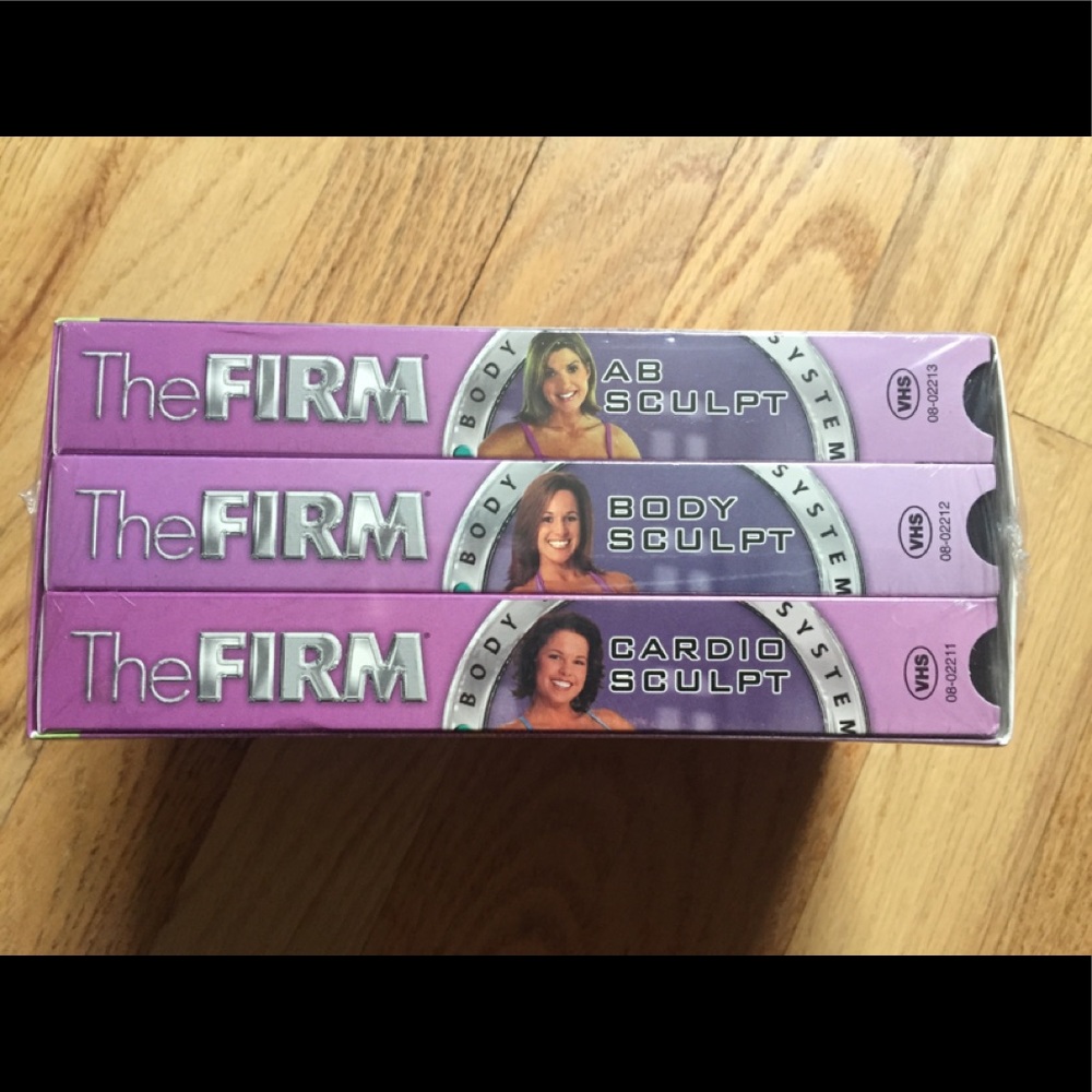 SEALED 3 pack VHS set The Firm Body Sculpting Sys